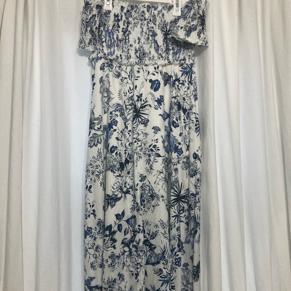 Worth smocked floral dress sz 4